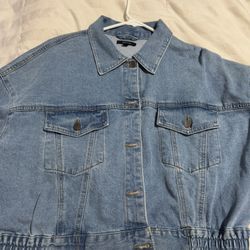 Jean Jacket Size 1x