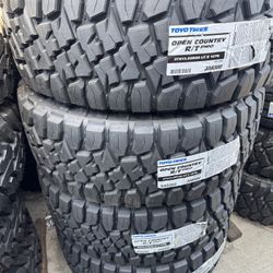 New Toyo 37X13.50R20 Tires