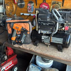 Compressor And Nail Gun 