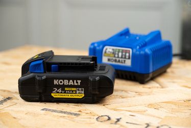 Kobalt 24-volt batteries and chargers