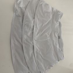 Athleta Girl White Tennis Skort Size M/8-10