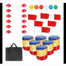 Slickblue Backyard Golf Yard Game Set