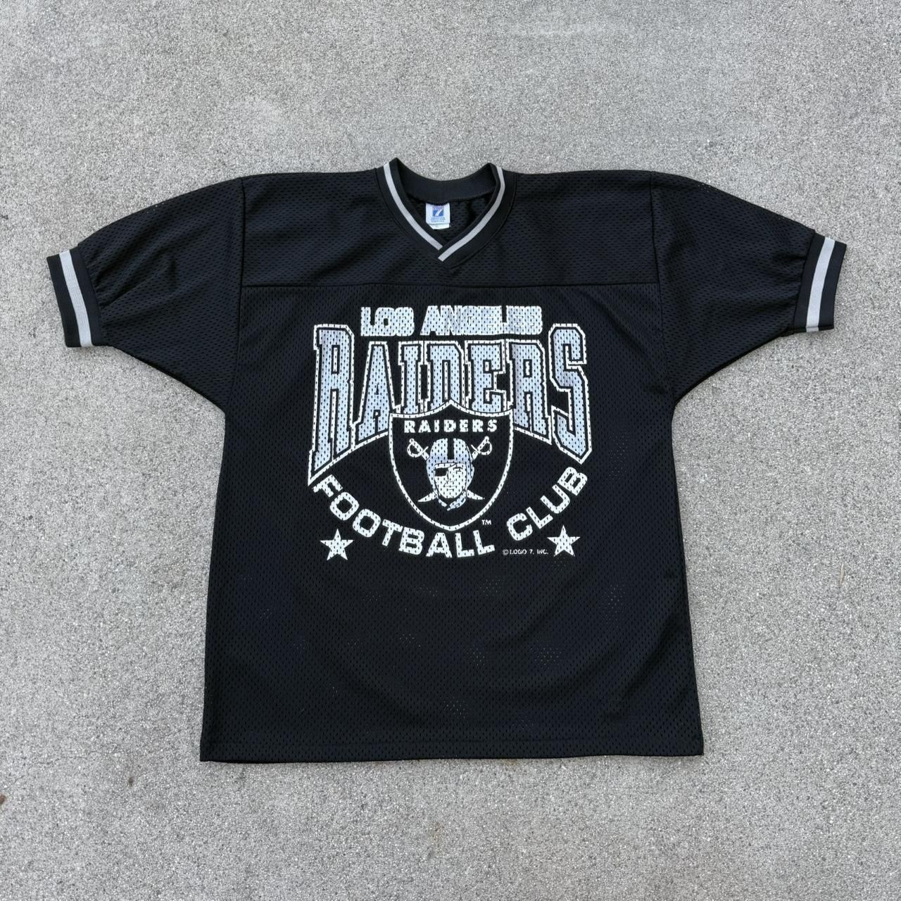 Vintage 80’s 90’s Los Angeles Raiders Logo 7 Jersey