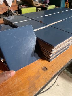 Daltile Restore 6” by 6”Blue Glazed Ceramic Wall Tile