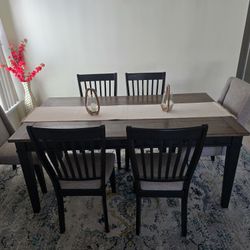 Dinning Table With 6 Chairs