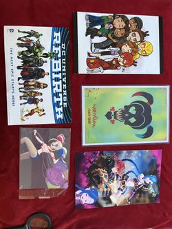 Harley Quin movie print and DC comic prints45