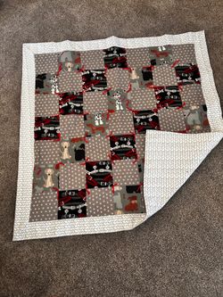 Handmade baby quilt (see description)