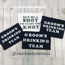 Grooms Bridal Bachelor Shirts