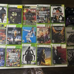 Xbox 360 Games And Controllers