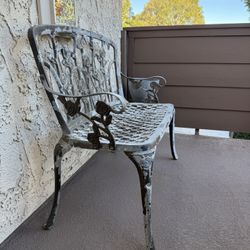 Vintage Iron Two-Seater Bench
