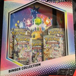 Pokemon ( Prismatic Evolutions Binder Collection) 