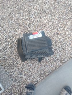 2008 Chevy Stock Air Filter With K&N Filter 