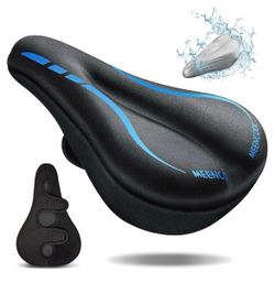 Bike Seat Cushion - Gel Padded Bike Seat Cover.   (AD)