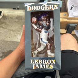 Lebron James Dodgers Bobblehead 