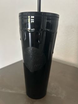 Starbucks Halloween drip slime cold cup