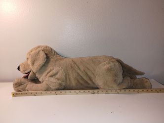 Ikea Gosig Golden Retriever Labrador Lab Puppy Dog Large Plush 30” NO TAG EUC