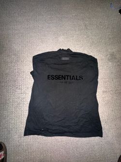 Black Fear of God Essentials Long Sleeve Shirt Size xs