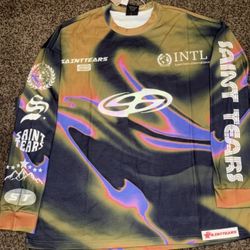 Brown Multi Color Saint Tears Off-road Jersey