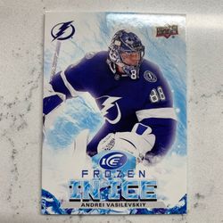Andrei Vasilevskiy 2021 Ice Frozen In Ice  #FI-30 Tampa Bay Lightning