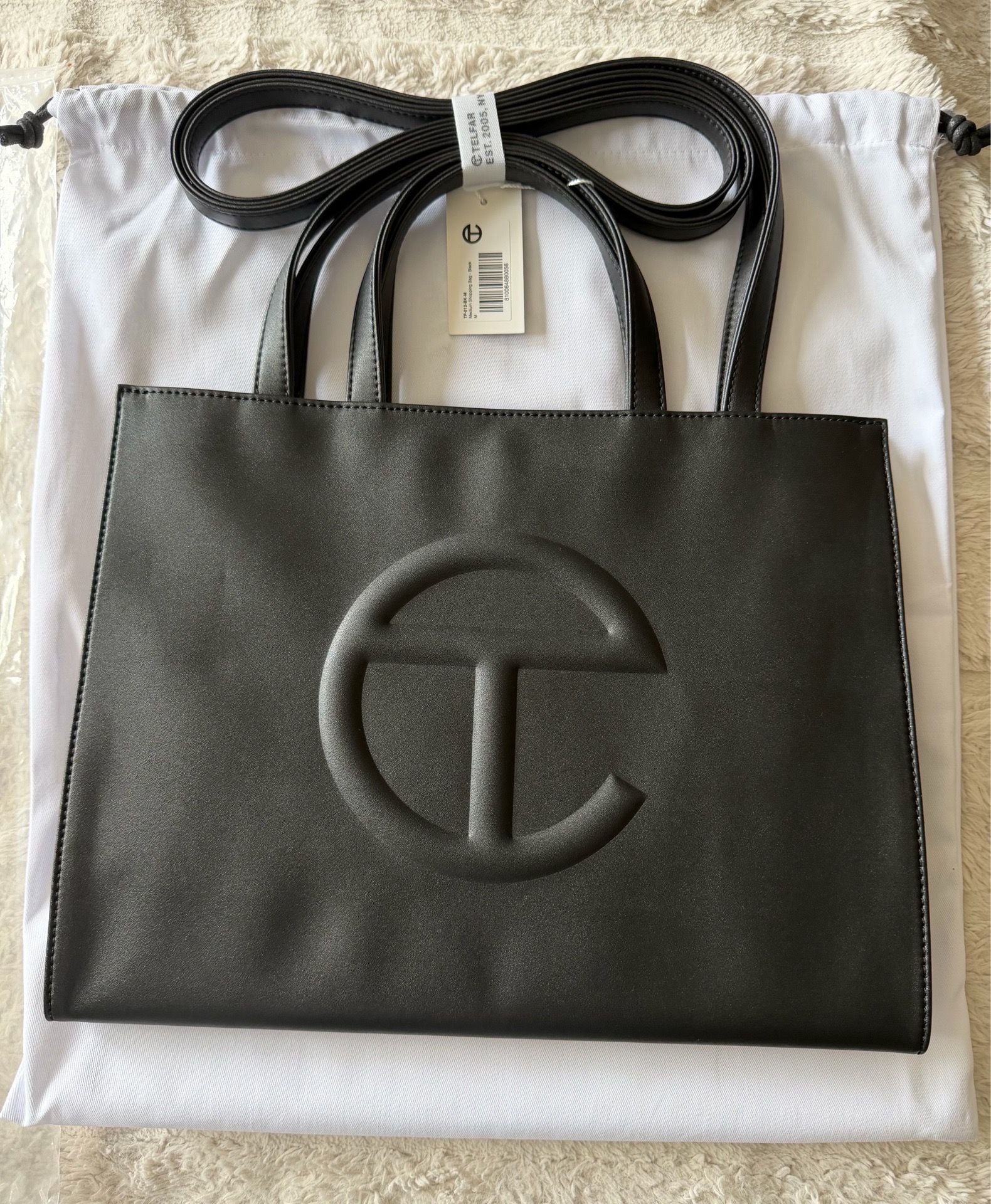 TELFAR Medium Jacquard Shopping Bag