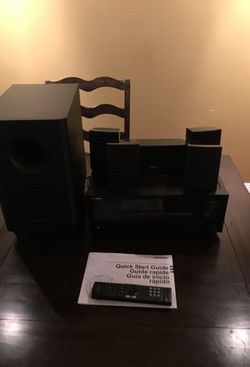 Brand New! Onkyo 5.1 surround sound! Includes receiver!