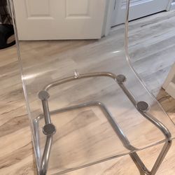 IKEA Acrylic Chair