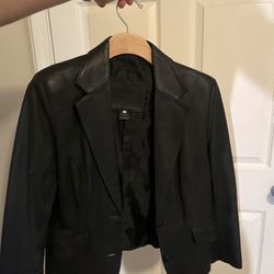 Real Leather Jacket, Women’s Size M