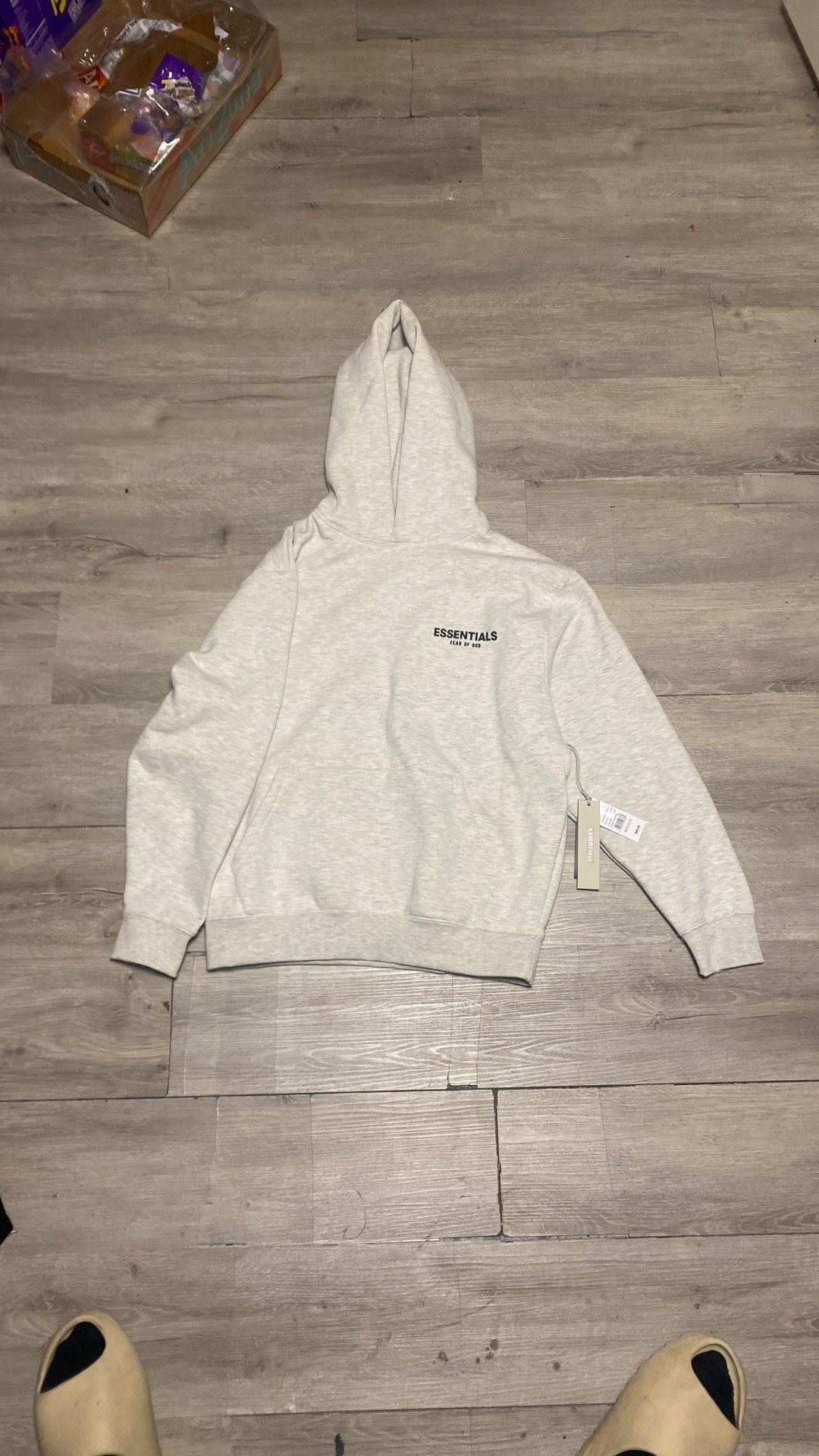 Light Oat Essentials Hoodie 