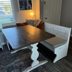 Breakfast Nook Table With Storage 
