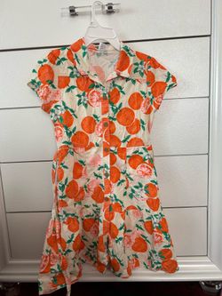 Orange dress
