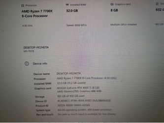 gaming pc (Barley used)