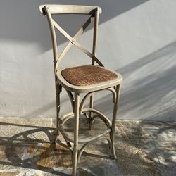Parisienne Cafe Bar Stool Cross-back 