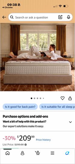 King size bed
