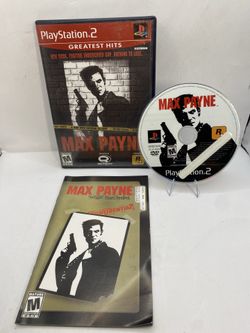 Max Payne PS2 CIB w manual PlayStation 2