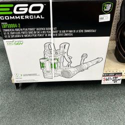 Ego Commercial 800CFM Peak Power Backpack Blower Kit