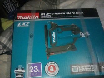 Makita 18v 23GA pin nailer