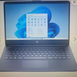 HP Portable Laptop Black 14in HD Display