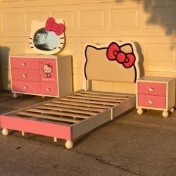 hello kitty bedroom set