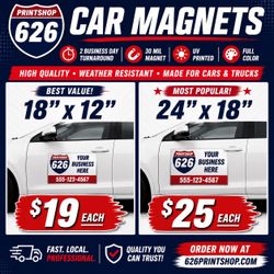 Magnet printing for YOUR BUSINESS