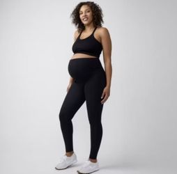 maternity black leggings NEW