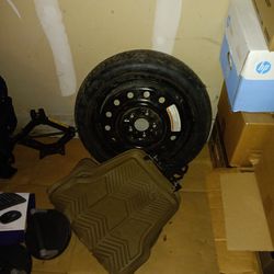 Spare Tire New With Mats
