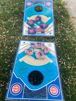 Chicago Cubs Portable CornHole Set