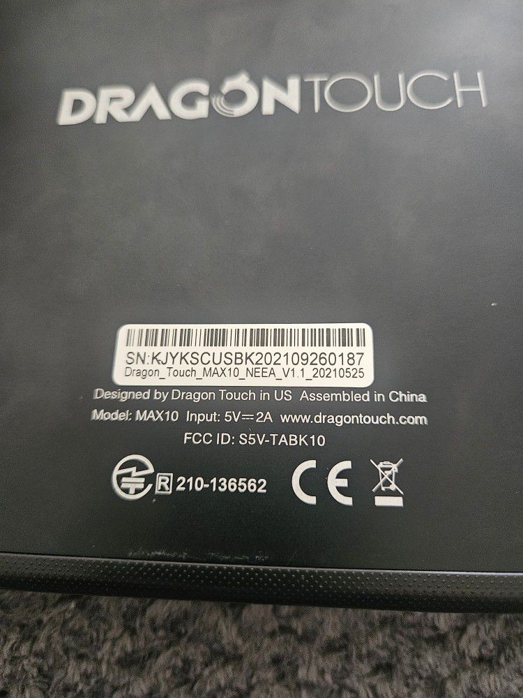 10" Tablet DRAGON TOUCH