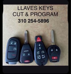Llaves y controles para carros keys fobs  Chevy gmc Cadillac Toyota Honda Dodge jeep Chrysler Ford Lincoln Nissan Infiniti kia