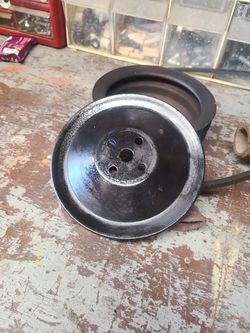 Big block Chevy Belt pulley.