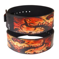 Baki Anime Weightlifting Lever Belt 10mm Thick Gym powerlifting Belt Deadlifting