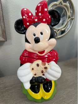 New Disney Minnie Mouse Cookie Jar Defect