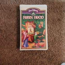 Walt Disney Masterpiece Collection Robin Hood VHS