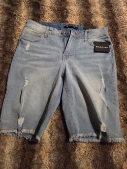 Baccini Women's Bermuda Denim Shorts 4P