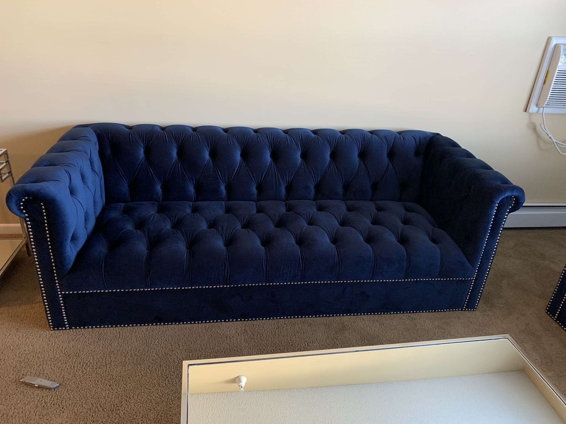 Navy Blue Sofa
